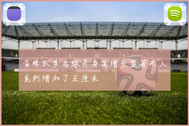 黄蜂队多名球员身高增长显著两人竟然增加了五厘米