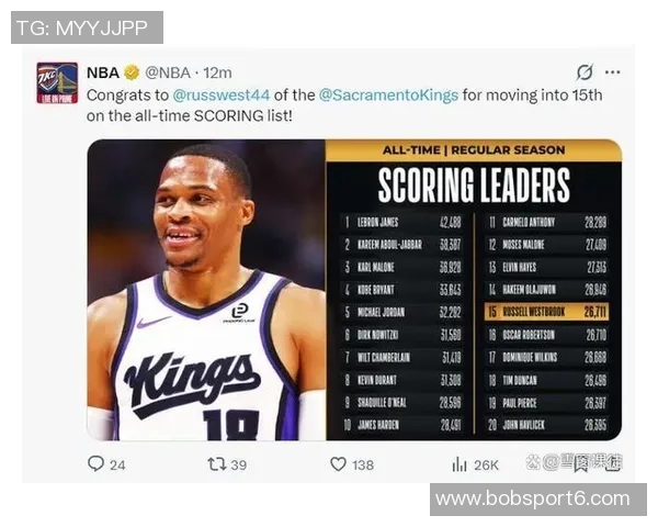 KD迟到祝福威少成历史PG得分王你注定将入名人堂的辉煌旅程 KD迟到祝福威少成历史PG得分王你注定将入名人堂的辉煌旅程